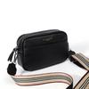 Bolsa de Couro Genuíno para Comércio Exterior Nova Couro de Vaca de Primeira Camada Alça de Ombro Larga Bolsa de Ombro Feminina Fabricante Couro Macio Casual Transversal para Mulheres