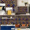 Adesivos Geométricos Minimalistas de Luxo Leve Adesivos de Parede Autoadesivos Decoração de Parede de Fundo para Quarto Próximo à Cama Papel de Parede para Renovação de Móveis