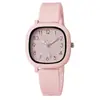 Reloj para Mujer de Comercio Exterior Más Vendido, Estilo Universitario, Reloj Cuadrado Moderno y Casual, Reloj Versátil y Sencillo para Mujer al por Mayor