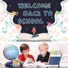 Temporada de Regreso a Clases de Amazon Fondo Decorativo Banderines y Pancartas Colgantes Soportan Diseños Impresos Personalizados 110*180cm