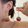 Pendientes de flores originales para mujer, súper hada, con borlas de perlas de agua dulce, elegantes y de alta gama que combinan con todo.