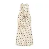 Transfronteiriço 2026 Primavera Novo Estilo Europeu e Americano Vestido Elegante Slim Fit Cetim Gola Halter Costas Abertas Vestido 1323758