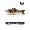 Isca Artificial Multi-Seções para Peixe 15G/10Cm Isca Minnow Isca Dura Pesca em Água Salgada Peixe Artificial Equipamento de Pesca