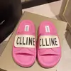 Pantuflas de Suela Gruesa con Velcro para Cartas de Gran Tamaño Transfronterizas 2024 Diseño de Nicho Pantuflas Casuales de Ponerse para Exteriores Cómodas