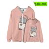 Fuente Transfronteriza Amazon Nuevo Sudadera Casual con Estampado de Estrella Meow Marca de Moda Cárdigan con Capucha y Cremallera Sudadera para Hombre y Mujer