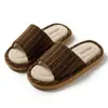 Pantuflas de Lino para Mujer, para Todas las Estaciones, Silenciosas en Interiores, Antideslizantes, Transpirables, Absorbentes de Sudor, para el Hogar, de Algodón y Lino, para Hombre, Verano