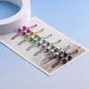 Clip de Perla de Pintura Metálica Brillante Caja de Almacenamiento Simple Transfronteriza Clip para Joyería Decoración de Accesorios para Ropa Caja Mini Portátil