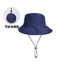 Sombrero de Pescador Plegable de Almacenamiento Personalizado OEM, Sombrero Delgado Impermeable Transfronterizo para Pesca y Senderismo, Sombrero de Protección Solar para Exteriores