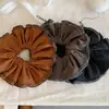 Seda Amarrotada Coreana Estilo Ballet de Nicho Renda Elástico de Cabelo Grande Intestino Versátil Diário Faixa para Rabo de Cavalo Baixo Novo Estilo