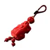 Colgante Zodiacal Pixiu Bermellón Hongfu Pixiu Shoufu Hongfu Llavero para Coche Llavero Colgante Adorno