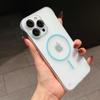 Funda para Teléfono Apple 17Pro de Círculo Delgado Sin Marco con Succión Magnética 14 Nueva Carcasa Dura Mate Iphone16 Funda Protectora 153