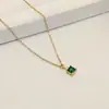 Colar de Aço Titânio Dourado para Mulheres, Não Desbota, Joia de Corrente de Clavícula de Luxo Leve de Nicho, de Alta Qualidade, Versátil, Moderno e Elegante