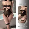 Lencería Sexy de Encaje para Pecho Pequeño Push-Up Sexy Pijama de una Pieza Que No Necesita Quitarse Uniformes Sexys Atractivos 1020