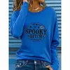 Sudadera de cuello redondo transfronteriza con estampado peculiar de Halloween, al por mayor para comercio electrónico de comercio exterior, más vendida en Amazon y Wish