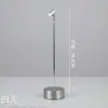 Lámpara de mesa LED recargable tipo barra Amazon transfronteriza, lámpara de mesa decorativa para restaurante, luz nocturna ambiental, lámpara de noche, lámpara de llama
