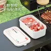 Caja para Conservar Alimentos Frescos para Refrigerador Doméstico, Grado Alimenticio, Antideslizante, Duradera, con Tapa, Caja de Almacenamiento para Verduras y Frutas, Contenedor Sellado