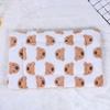 Alfombrilla Gruesa Imprimible para Cama de Mascota Manta para Perro Esterilla para Dormir Alfombrilla para Gato Colchón para Coche de Mascota