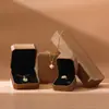 Caixa de Joias Octogonal em Couro Sintético à Pronta Entrega, Caixa para Pulseira Dourada, Caixa de Embalagem para Joias, Caixa para Anel e Pingente, Caixa para Acessórios
