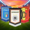 Fabricante Personalizado de Banderas de Intercambio de Fútbol de la Copa Mundial Transfronteriza, Tela de Satén Gruesa Hecha a Medida Varias Banderas de Intercambio