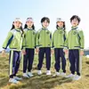 Uniforme Escolar Nuevo de Primavera y Verano para Estudiantes de Primaria y Secundaria traje Estilo Británico Uniforme de Jardín de Infancia Uniforme para Reunión Deportiva Uniforme de Grupo Ropa Deportiva