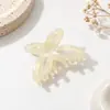 Presilha de Cabelo Borboleta de Acetato de Alta Qualidade para Mulheres, Tamanho Pequeno, para Cabelo Semi-Preso na Parte de Trás da Cabeça, Novo Acessório de Cabelo Exquisito