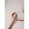 Cinta de Poliéster de Nylon Imitación con Estampado de Espiga Tiras de Borde Textiles Accesorios Correa de Hombro para Bolso Cruzado