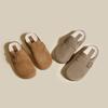 Zapatos Birkenan con Plataforma Forrados de Lana Baotou Zapatillas de Casa Ropa de Exterior para Mujer 2024 Nuevo Otoño e Invierno Slip-on Zapatos Birkenan de Lana