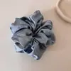 Goma de Satén con Pedrería Estilo Francés para Mujer, de Gama Alta, Sofisticada, Accesorio para el Cabello Estilo Perezoso, Nueva Elegante Goma para Peinados de Moño