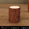 Viruta de Madera de Pino Natural Accesorios Decorativos Adornos Anillos Anuales Artesanías de Viruta de Madera Original Pintura de Madera de Pino Pizarra para Grafiti Posavasos DIY