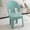 Direto do fabricante: banco infantil de plástico com encosto, banco doméstico, sofá, banco para trocar de sapatos, cadeira espessada, disponível para dropshipping de item único