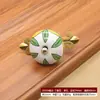 Puxador Cerâmico Mediterrâneo para Portas de Armário Estilo Rústico, Puxador Único para Gaveta Estilo Chinês, Puxador Artístico para Portas de Guarda-Roupa e Armário, Venda Direta da Fábrica