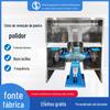 Máquina de polimento com cinta abrasiva de remoção automática de pó plaina rebarbadora desengripante trefiladora equipamento de retificação vertical triangular fabricantes