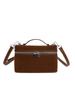Bolso de Mano con Textura Mate de Moda Bolsa para Lonchera Nueva Bolsa Caja Retro de Nicho Bolso Pequeño Casual Elegante de Hombro Cruzado