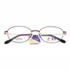 Armazón de Gafas de Titanio Puro, Armazón de Gafas Retro Pequeño para Mujer, Gafas Graduadas Danyang, Gafas para Miopía, Armazón de Gafas Ópticas 1251