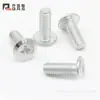 Tornillo de cabeza plana invertida Joris para muebles, tornillo de unión de cuna M5M6M8