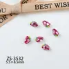 Acessórios de Nail Art Acabados com Pilhas de Diamantes, Novos Diamantes Coloridos Doces da Moda, Estilos de Alta Qualidade, Diamantes Quadrados em Formato de Coração, Dopamina