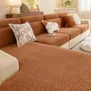 Funda de Sofá de Terciopelo de Algodón Suave Estilo Crema 2026 Nuevo Otoño/Invierno Elástica Funda Completa Universal Cojín de Asiento Respaldo Funda de Sofá