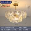 Lámpara de araña de cristal estilo francés antiguo de lujo para dormitorio y sala de estar, diseño creativo de estilo nórdico simple
