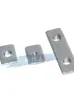 Accesorios para Impresora 3D Acero al Carbono Galvanizado Perfil de Aluminio con Ranura en T Estándar Europeo Tuerca Agujero Único/Doble Bloqueo Forma Especial Máquina de Grabado