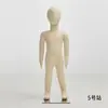 Soporte de Exhibición Modelo para Bebés y Niños Maniquí de Corte Estéreo Cuerpo Completo Modelo Suave para Niños Escaparate Tienda de Ropa Accesorios para Niños