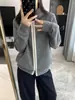 Casaco pesado! Jaqueta com capuz e zíper, moletom, cardigã, super modeladora, de fleece térmico, para o outono 26 H092101