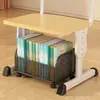 Prateleira de Dormitório Estudantil Mesa Abaixo da Estante Caixa de Armazenamento Banqueta Cadeira Abaixo do Armazenamento de Livros Artefato Dormitório