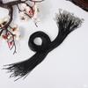 2.0/1.0mm Fabricante Coreano de Hilo Encerado al por Mayor Negro Hilo Encerado Coreano Cordón para Joyería Cadena para Colgante Fino