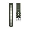 Adequado para Garmin Forerunner245/645/Vivoactive6/5 Pulseira de Silicone com Padrão Horizontal Pulseira com Fivela