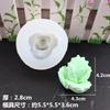 Plantas suculentas flores e plantas bolo de mousse de açúcar decoração faça você mesmo molde para assar vela molde de gota de cola molde de chocolate