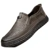 Zapatos de Cuero Nuevos para Hombre Piel de Vaca Suave Negocios Casual Zapatos Mocasines para Hombre Suela Suave Zapatos Casuales para Hombre Zapatos de Hombre Suela Suave Antideslizantes Personas Perezosas