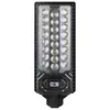Lâmpada Solar Transfronteiriça Lâmpada de Pátio Externa Luz Forte Lâmpada de Rua Longa Duração da Bateria Impermeável Iluminação LED Sensor de Corpo Humano
