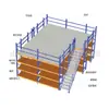 Estanterías de Mezanine para Almacén Plataformas de Acero Desmontaje y Montaje Plataforma de Acero Estanterías de Mezanine Ensambladas