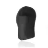 Juguetes sexuales SM para adultos, cubrecabeza con venda, máscara de alta elasticidad, entrenamiento para parejas, ojos y boca abiertos, juguete cubrecabeza de cara completa