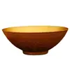 Burger King Golden Bowl Adereços de Primeiro Aniversário Liga de Zinco Galvanizada Tigela Dourada em Miniatura para Reunião de Riqueza Atrativo Turístico Ornamento de Artesanato